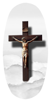 DASOV 107 WT Crucifix Clouds Whitek